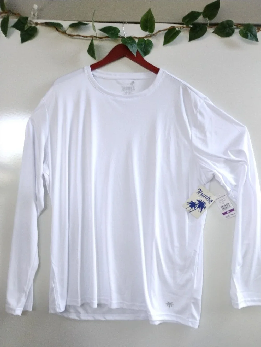 TRUNKS SURF & SWIM CO. Interlock Jersey Long Sleeve UPF 50 MEN'S XXL NWT